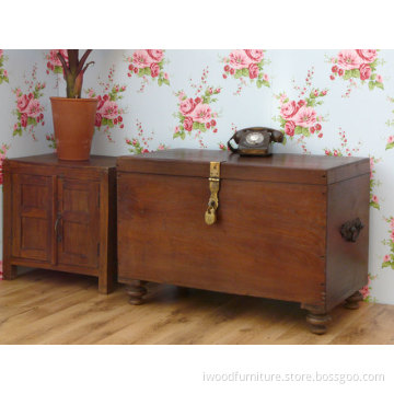 Solid Wooden Chest Home Furniture